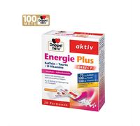 DOPPELHERZ Activ Energie Plus Direct Cafeína + Taurina + Vitamina B 20 Sobres