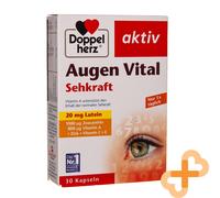 DOPPELHERZ Activo Vitamina A Vitamina C E Zinc Para Los Ojos 30 Cápsulas