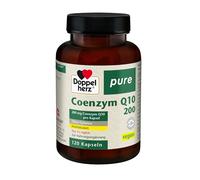 Doppelherz Coenzima pura Q10 200 mg por cápsula - Alta dosis y solo una vez al día - Cubierta vegetal - Vegano - 120 Cápsulas