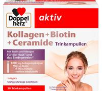 Doppelherz Colágeno + Biotina + Ceramidas - 30 ampollas Doppelherz