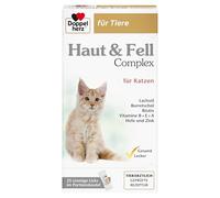 Doppelherz Complejo de Piel y Piel para Gatos - para apoyar la función de la Piel en la dermatosis y la pérdida excesiva del Cabello - 25 Licks