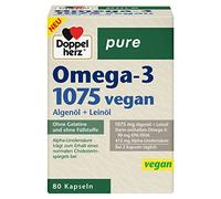 Doppelherz Pure Omega-3 1075 vegano - Pack de 3 (3 x 80 cápsulas)