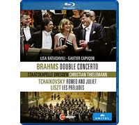 Brahms, J.: Double Concerto / Tchaikovsky, P.I.: Romeo and Juliet Fantasy Overture / Liszt, F.: Les Préludes BR [Blu-ray]