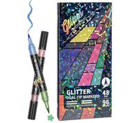 Doppelspitzen Marker Stifte Nich - Kunstmarker | Doppelspitze, Nicht Durchblutend, Farbmarker Für Künstler,für Journaling, Scrapbooking, Skizzieren, Illustrationen, Kritzeln, Schule Und Kindergarten