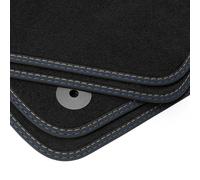Doppelziernaht Alfombrillas Apto para VW Passat B6 B7 3C Variante Kombi Limo /