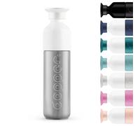 Dopper Termo aislado Silver de 350 ml, doble pared, a prueba de fugas, mantiene el frío durante 24 horas y el calor 9 h, acero inoxidable, taza térmica, taza de café, agua, té