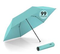 Doppler Paraguas de bolsillo Cero,99 – 99 g – Estable, a prueba de viento – 21 cm – Aqua Blue