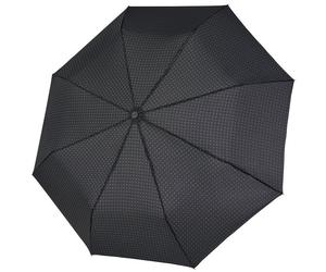 Doppler Carbonsteel Paraguas de palo 95 cm negro