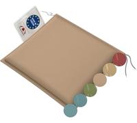 Doppler Cojín Sierra Sabbia 48x45x14cm - con protección Antimanchas | cómodo algodón y poliéster para taburetes, tumbonas y Balcones