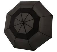 Doppler Fiber Magic XM Air Paraguas de bolsillo 36 cm negro