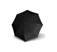 Doppler Mini paraguas de bolsillo grande de fibra 34 cm negro