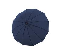 Doppler Long Bamboo Paraguas de palo 90 cm azul