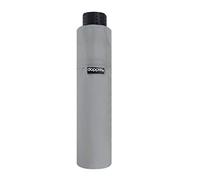 Doppler - Paraguas de bolsillo (22 cm, fibra Havanna, liso, superligero, tamaño compacto, tamaño pequeño), Cool Grey, S
