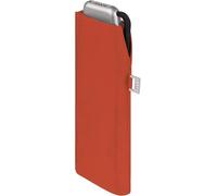 Doppler Paraguas de bolsillo de acero al carbono Slim Uni - formato práctico - ligero - 22 cm, Color naranja., 90 cm