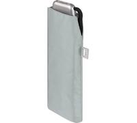 doppler Paraguas de bolsillo de acero al carbono Slim Uni - formato práctico - ligero - 22 cm, gris (cool grey), small