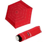 Doppler Paraguas de bolsillo Fiber Havanna Sydney, rojo, 92 cm