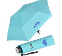 Doppler Paraguas de bolsillo infantil Havanna Kids Reflex, Azul-Azul