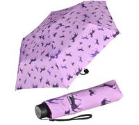 Doppler Paraguas de bolsillo infantil Havanna Kids Reflex, caballos, 92 cm
