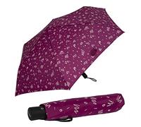 Doppler Zero Magic Minimally Fancy - Paraguas de bolsillo para mujer (con cierre automático), color rosa, Rosa Fantasía, talla única