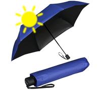 Doppler Paraguas de bolsillo Mini Zero Magic con encendido automático, Ocean Blue-black - Protección contra rayos UV y contra el calor, 97 cm