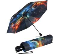 Doppler Paraguas de Bolsillo para Mujer con Encendido automático Magic Fiber, Nebulosa, 99 cm, Paraguas Plegable automático