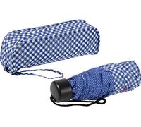 Doppler Paraguas de bolsillo supermini, pequeño y ligero, estilo de vida, azul, 91 cm