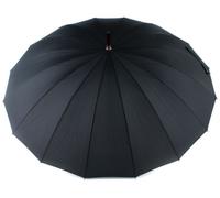 Doppler - Paraguas para hombre, color negro (negro, Länge ca. 89 cm. Durchmoisser ca. 5 cm, 16-Kantschirm mit besonders schönem Schirmdach, negro (Black), Länge ca. 89 cm. Durchmoisser ca. 5 cm, Negro