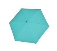 Doppler paraguas Zero Large en azul claro sencillo | ultraligero, de bolsillo con apertura de mano, con bolsa, compacto y ligero, a prueba de tormentas