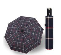 Doppler Protect Duo Paraguas I Paraguas de bolsillo estable I Apertura y cierre automáticos I Apertura y cierre fáciles I Tecnología Carbonsteel I Robusto y seguro con lluvia y viento