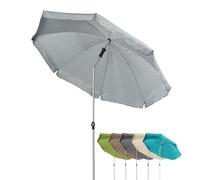 Doppler Sombrilla Active Auto Tilt Ø 200 cm: cómodo sistema automático deslizante, altura regulable, protección UV FPS 50+, poliéster resistente a la intemperie