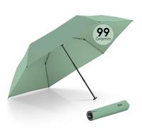 Doppler, Zero,99 royal malachite green, Unisex, Adulto, Talla única | Sombrilla plegable ultraligera con aprox. 99 g, compacto, cabe en cualquier bolsillo o bolsillo y cabe en la bolsa incluida