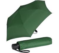 Doppler Zero Magic Mini Paraguas de bolsillo con apertura y cierre automático, Verde ivy 2, 95 cm, Compacta