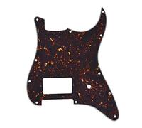 Dopro 11 Agujero ST Strat One Humbucker Guitarra Golpeador Scratch Plate para FD Delonge Dark Tortoise