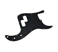 Dopro 13 agujeros de estilo moderno de metal de aluminio anodizado de precisión bajo P golpeador de bajo se adapta a American Fender P Bass Negro