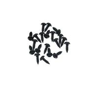Dopro 20 tornillos de acero inoxidable americanos #3 x 1/4 pulgadas Phillips Head Truss Rod Cover Tornillos para guitarra Truss Rod Cover Tornillo para USA Les Paul/Epi Les Paul LP/SG