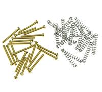 Dopro - 20 tornillos de altura de hilo métrico e imperial de Estados Unidos