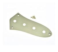 Dopro American Standard J Bass Control Plate Aluminio anodizado Jazz Bass JB Placa de control con 3/8 "(9.5 mm) CTS Pot Holes para American/Mexican Jazz Bass Oro