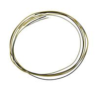 Dopro Cable de alambre encerado de calibre 22 para guitarra, estilo vintage, alambre de cobre preestañado, cable de enganche de 3 pies de cada uno, color negro, blanco y amarillo