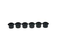 Dopro Casquillos de afinador de guitarra de tamaño vintage de latón de 1/4 pulgadas, casquillos de afinación vintage para guitarras Strat/Tele/Les Paul de 6,2 mm (ID) x 8,3 mm (diámetro exterior),
