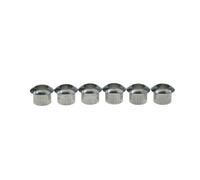Dopro Casquillos de afinador de guitarra de tamaño vintage de latón de 1/4 pulgadas, casquillos de afinación vintage para guitarras Strat/Tele/Les Paul de 6,2 mm (ID) x 8,3 mm (diámetro exterior),