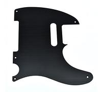 Dopro Golpeador de aluminio anodizado vintage de 5 agujeros para American/Mexican FD Telecaster negro