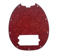 Dopro Golpeador de bajo para Musicman Classic 4 cuerdas StingRay modelos de bajos Red Pearl