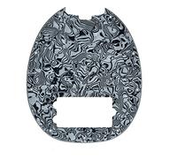 Dopro Golpeador de bajo Stingray MM4 para piezas de guitarra MM2 de 4 cuerdas, color negro