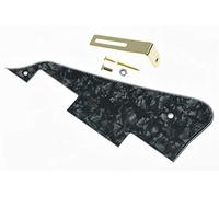 Dopro Golpeador de guitarra Black Pearl LP con soporte dorado para Epiphone Les Paul