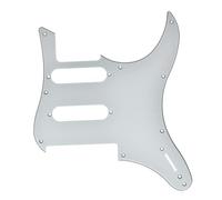 Dopro Golpeador de guitarra eléctrica para Yamaha Pacifica PAC112V/PAC212V/PAC612V HSS, color blanco, 3 capas