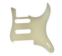 Dopro Golpeador de guitarra eléctrica para Yamaha Pacifica PAC112V/PAC212V/PAC612V HSS, color crema, 3 capas