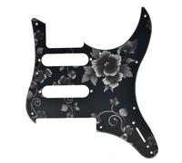 Dopro Golpeador de guitarra eléctrica para Yamaha Pacifica PAC112V/PAC212V/PAC612V HSS, patrón de flores