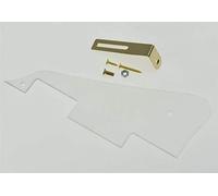 Dopro Golpeador de guitarra LP transparente con soporte dorado para Epiphone Les Paul