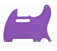 Dopro Golpeador de guitarra Tele vintage de 5 agujeros para Estados Unidos/Mexicano FD Telecaster púrpura de 3 capas