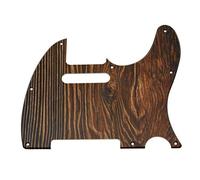 Dopro Golpeador de plástico impreso en 3D con 8 agujeros para guitarra Tele de Estados Unidos/México, patrón de madera